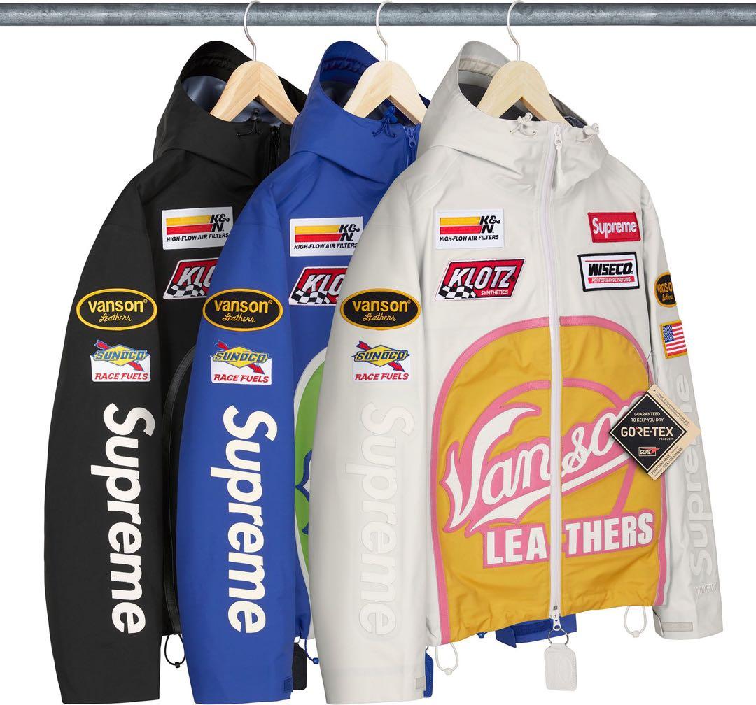 ジャケット・アウター Supreme x Vanson Leathers GORE-TEX Shell