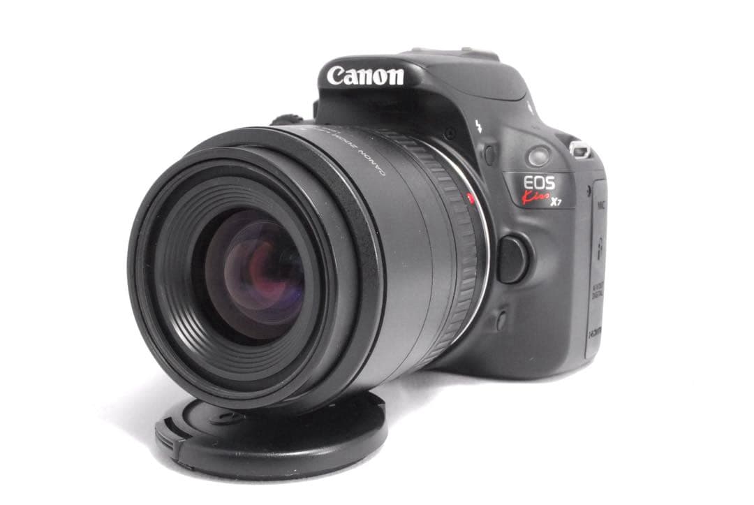 超軽量✨高画質✨Canon Kiss X7✨ダブルレンズ✨デジタル一眼レフカメラ