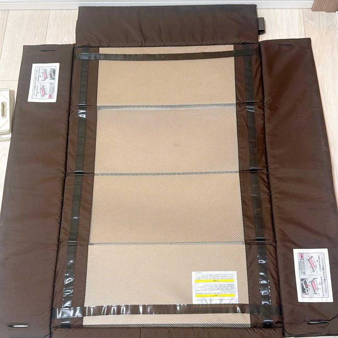 ちゅん　アップリカ　ココネルエアー　ベビーベッド　リッチブラウン