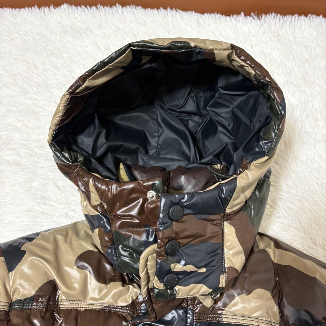 【MONCLER】ソーテルヌ ダウンジャケット XS カモフラ 迷彩柄 2way