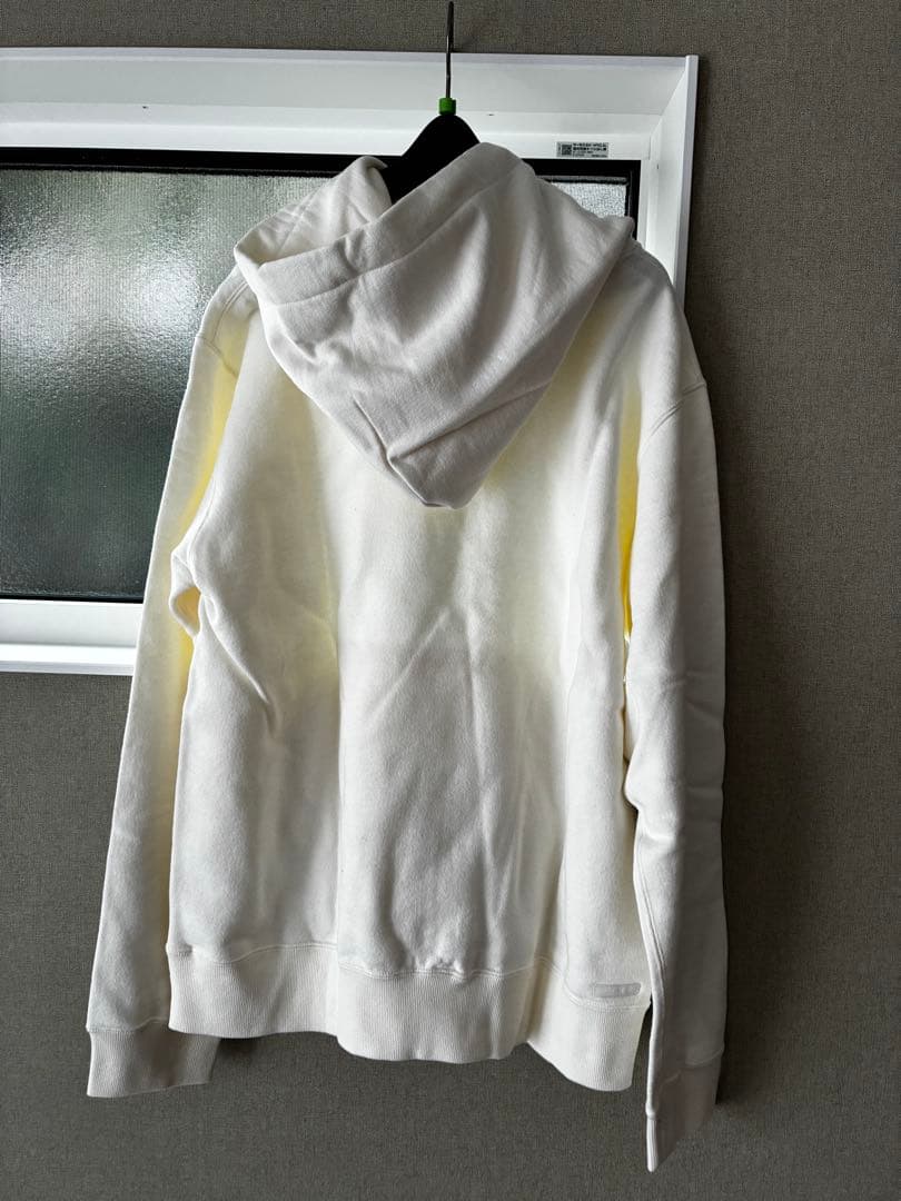 コットンカシミアプルオーバーフーディ