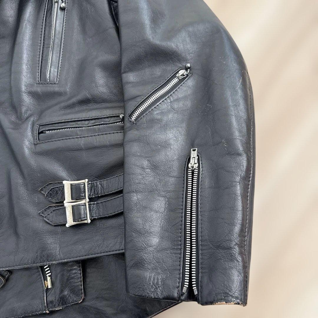 Lewis Leathers ライダースジャケット ルイス羽無し　80年代　38
