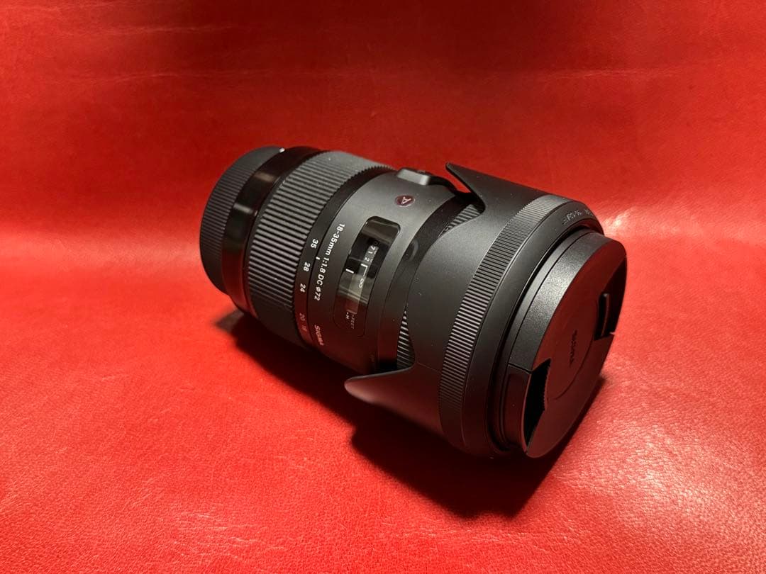 (ほぼ未使用)SIGMA 18-35mm F1.8 DC HSM Art EF