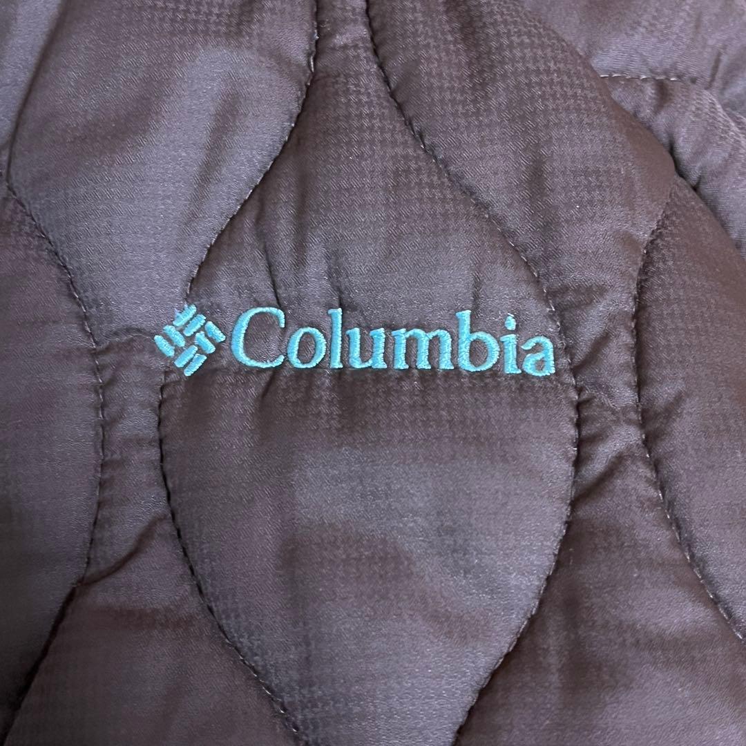 Columbia puffer jacket ドローコード　短丈　中綿　y2k