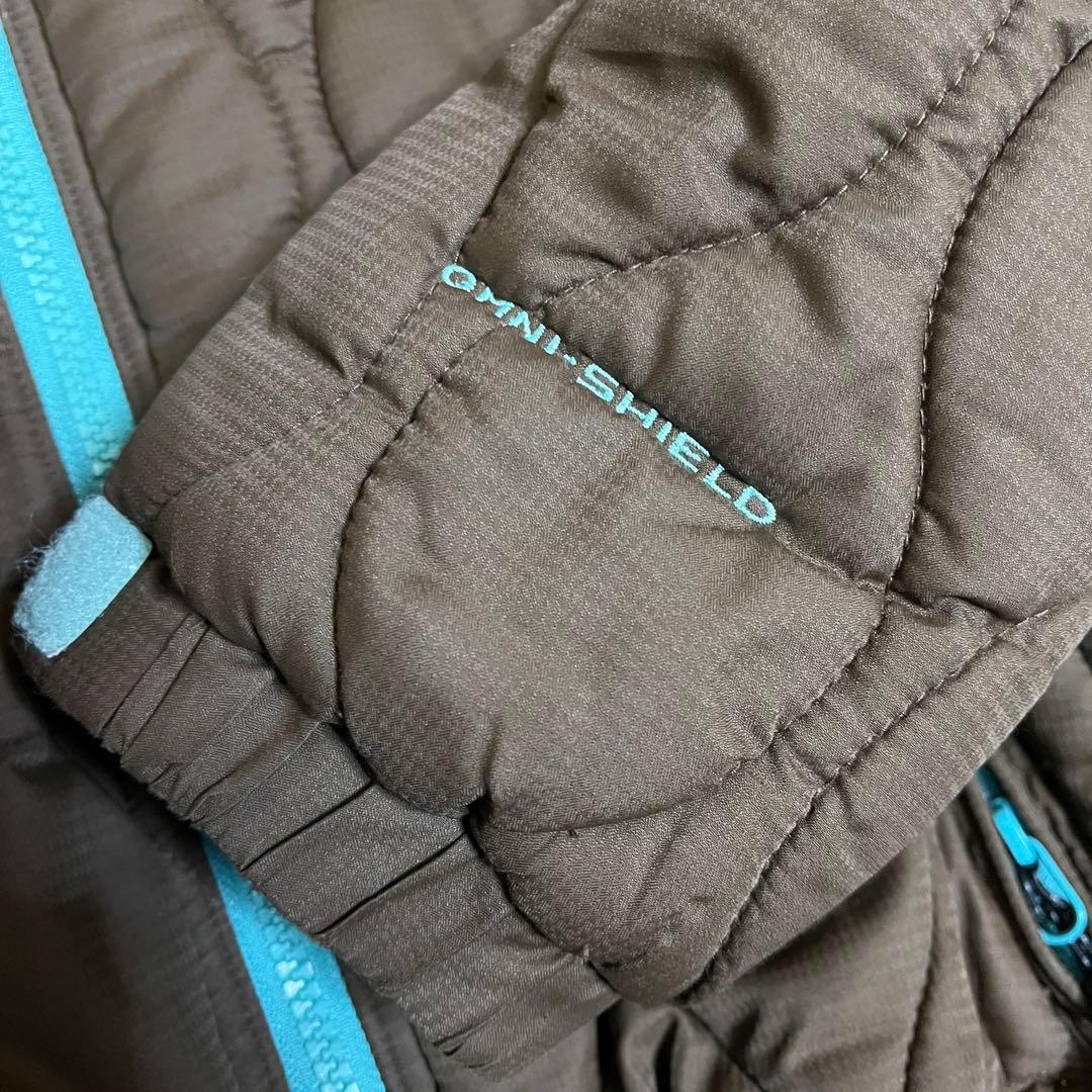 Columbia puffer jacket ドローコード　短丈　中綿　y2k