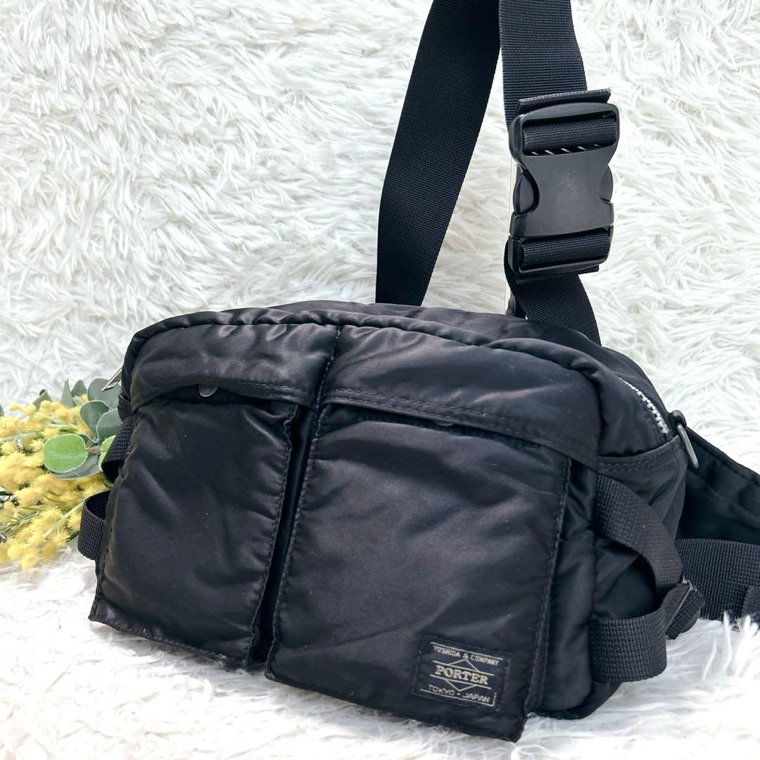 美品✨PORTER ポーター タンカー ウエストバッグ ボディバッグ