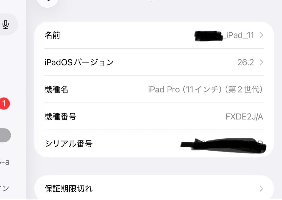 Apple iPad Pro 11 (第2世代) スペースグレー 512GB