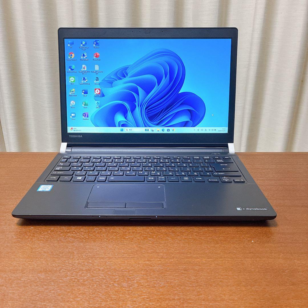 美品 軽い！東芝ノートパソコン/SSD/メモリ16GB/Win11