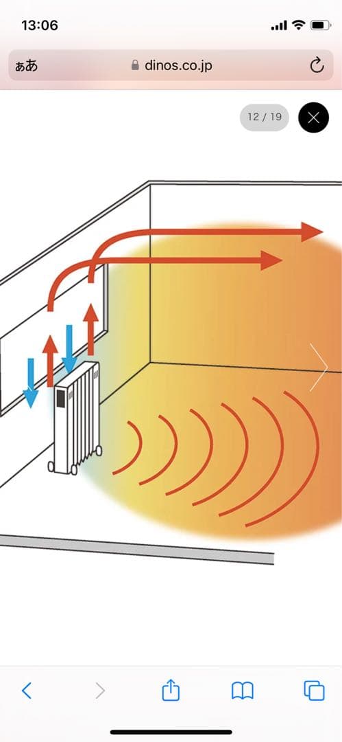 Dimplex オイルフリーヒータープレミアムB05オンタイマー付き