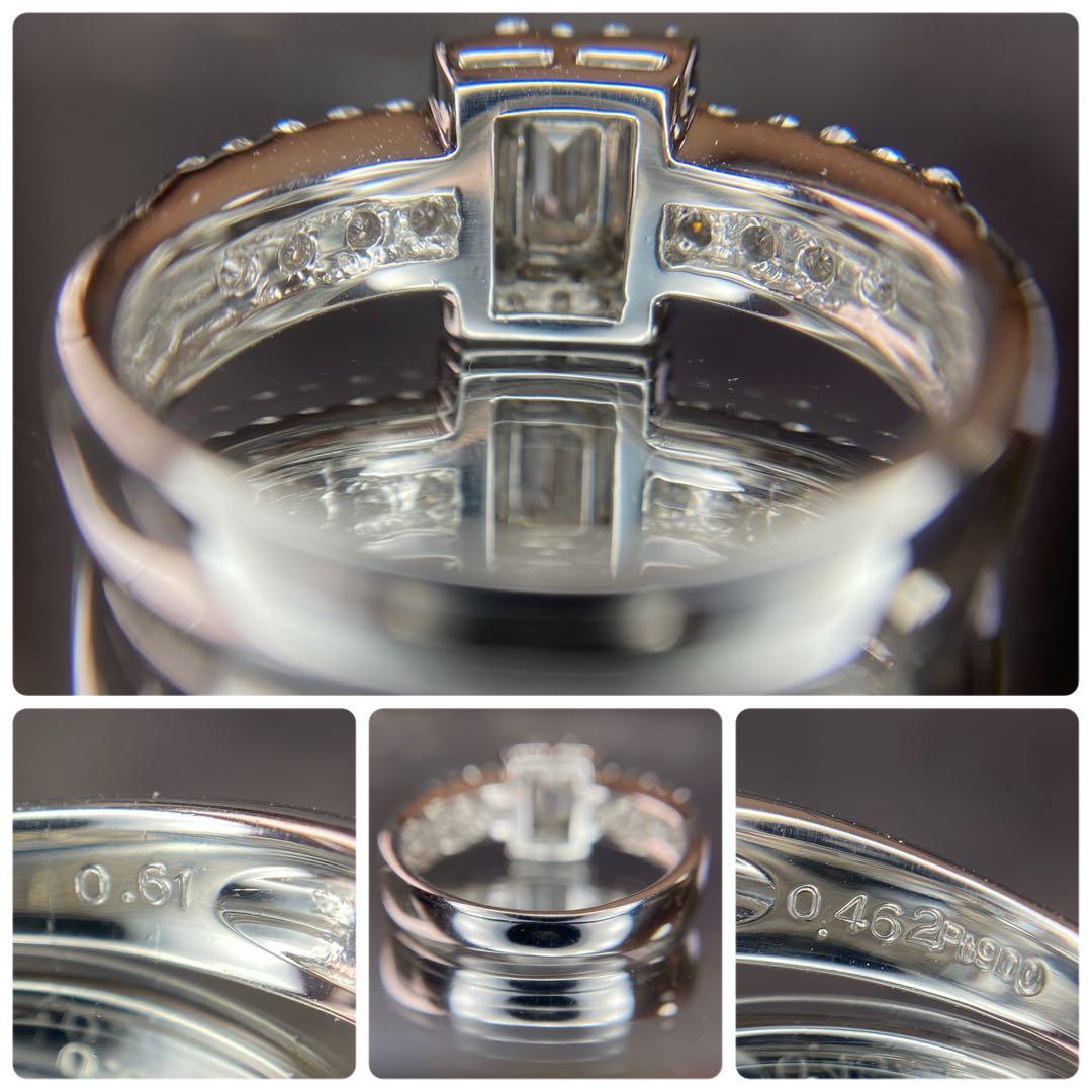 『専用です』天然 ダイヤモンド リング 計1.072ct PT900