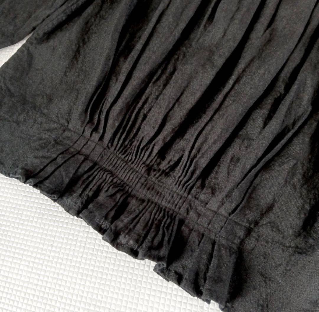 オールドマンズテーラーR&D.M.Co-リネンタックギャザーブラウスシャツ