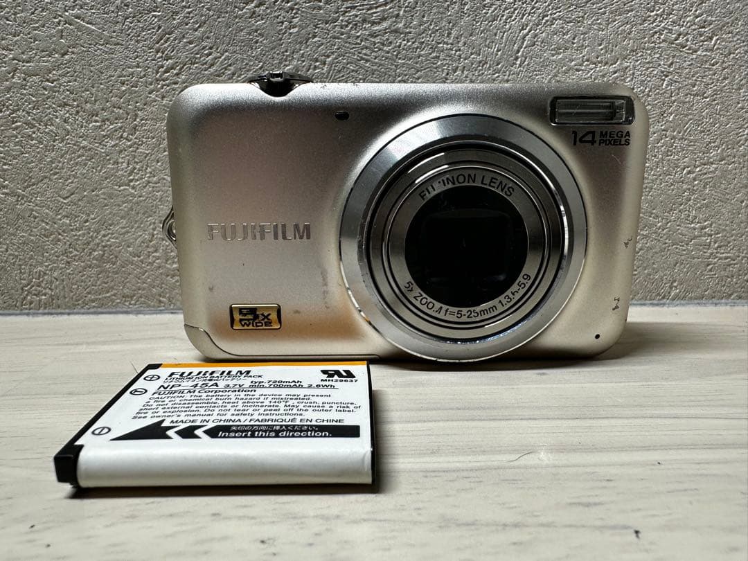 【動作品】FUJIFILM FinePix JX280 デジタルカメラ　デジカメ