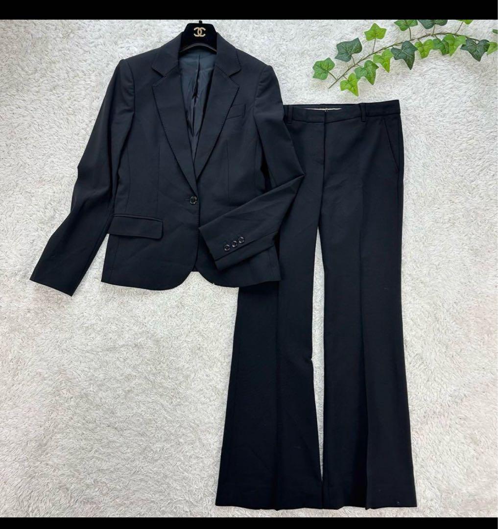 Theory セオリー セットアップ パンツスーツ フォーマル ブラック