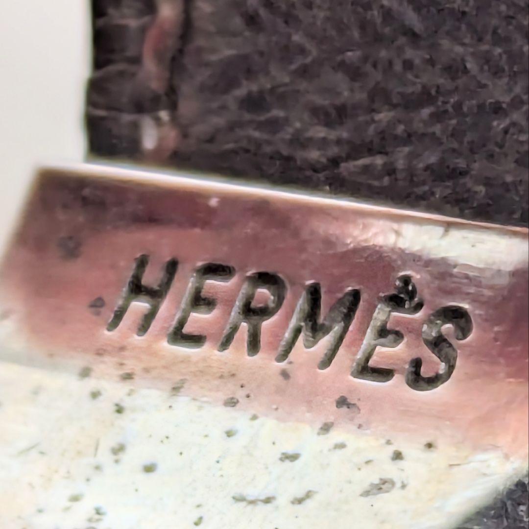 HERMES Hモチーフ ルーリーリング レザー 指輪