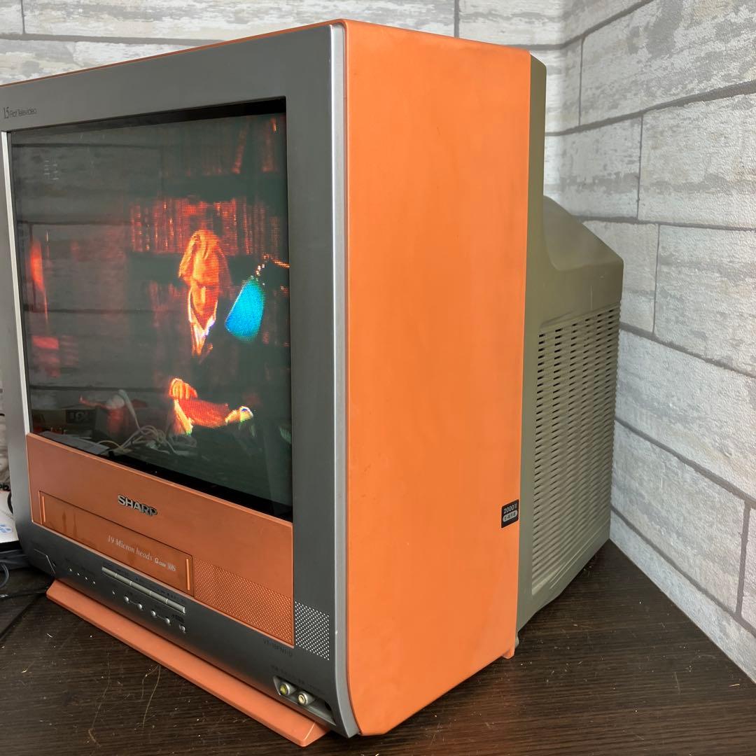 SHARP 15インチ テレビデオ 2000年 VT-15FN1-D 本体のみ