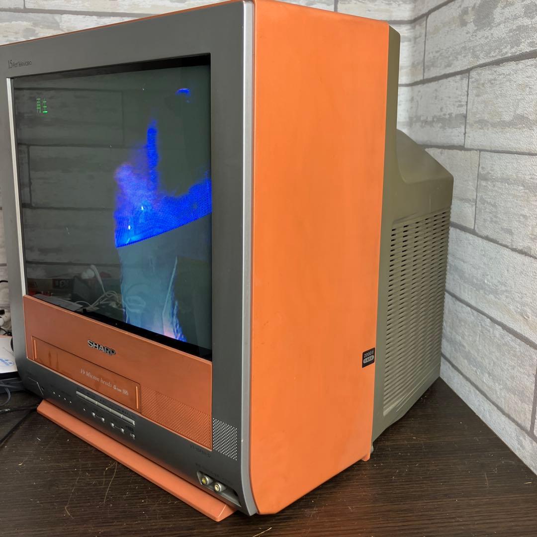 SHARP 15インチ テレビデオ 2000年 VT-15FN1-D 本体のみ