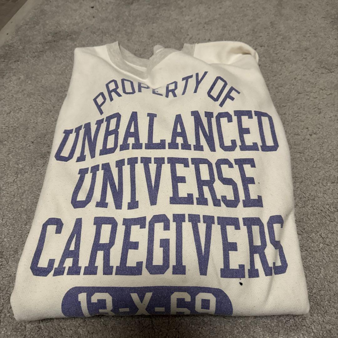 SAINT プリントスウェット ホワイト