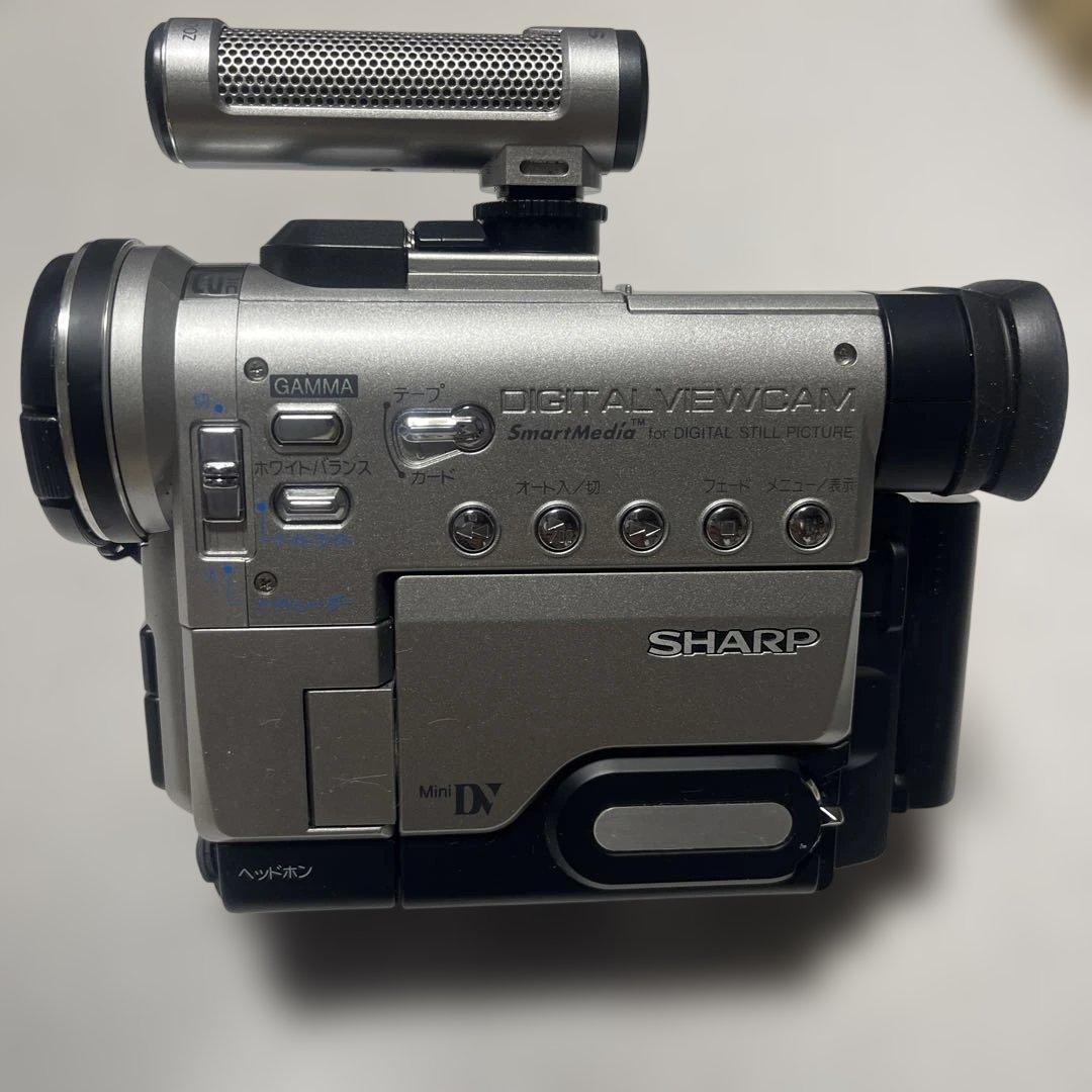 SHARP miniDVナイトレーダー付きビデオカメラ　VL-PD7 ⑦