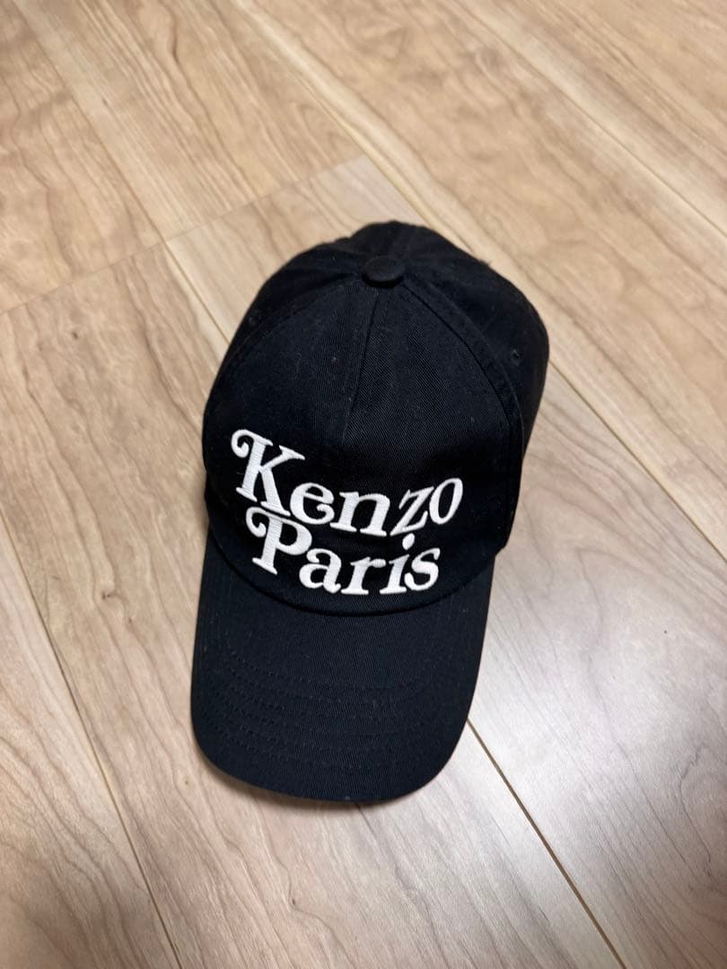 Kenzo Paris 黒キャップ Uサイズ　verdy 激安　美品