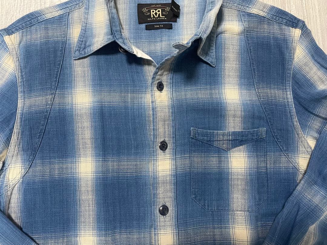 ＲＲＬ オンブレシャツ　tart STETSON ジョニーデップ