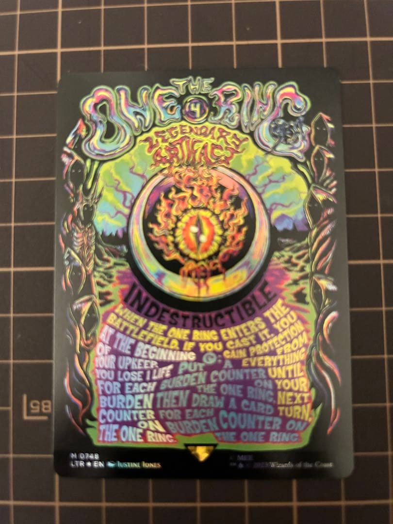 MTG Foil 一つの指輪　The One Ring ボーダレス