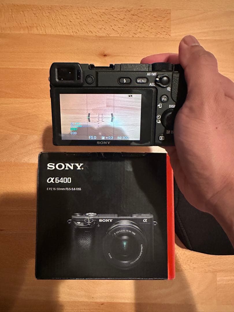 Sony α6400 E PZ 16-50mm レンズ付き