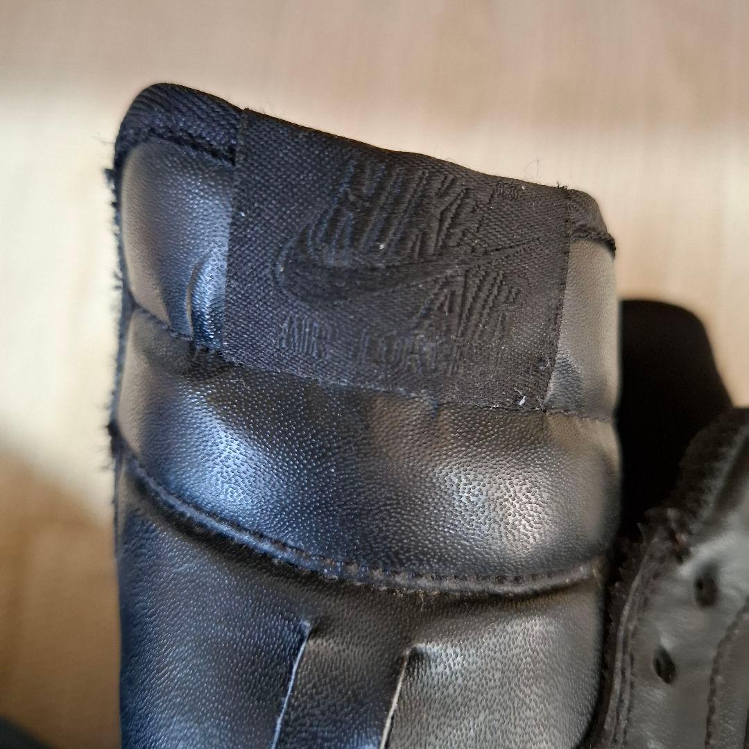 美品【26.5cm】 AIR FORCE 1 LOW ’07 オールブラック 黒