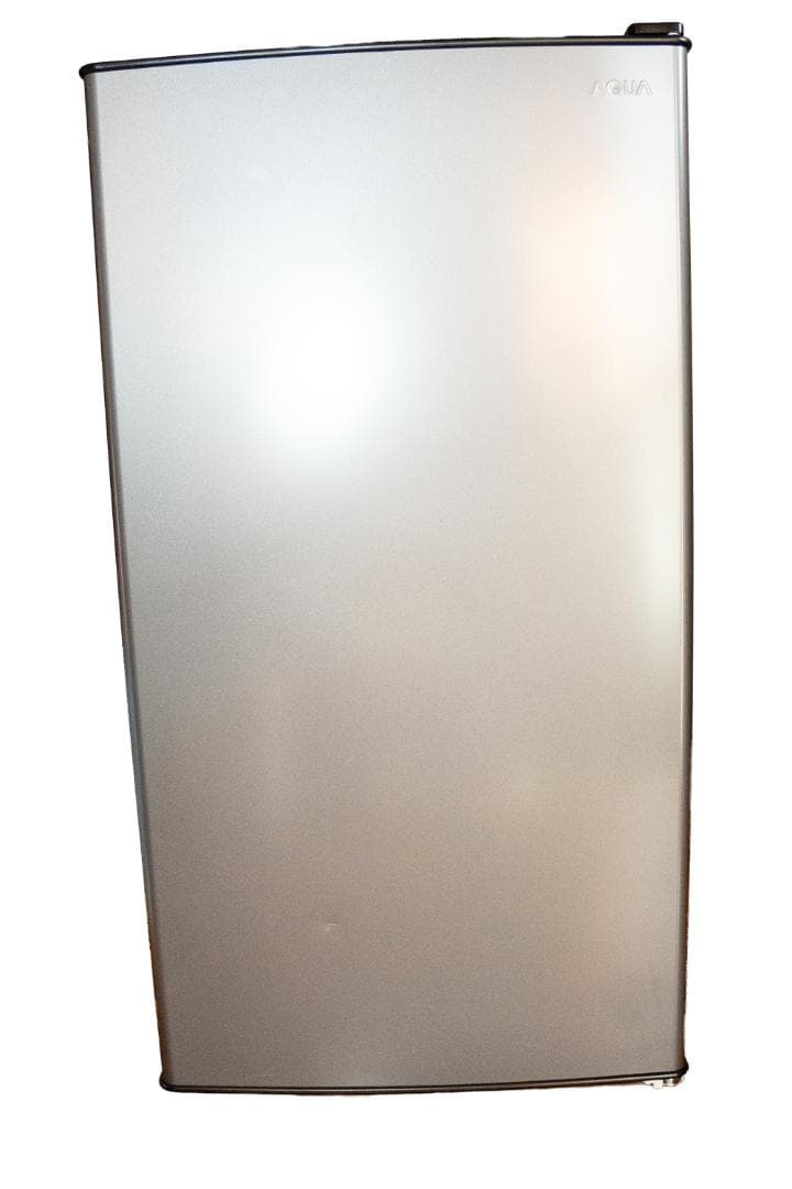 AQUA ダークシルバー冷蔵庫 小傷あり AQR-9P-DS