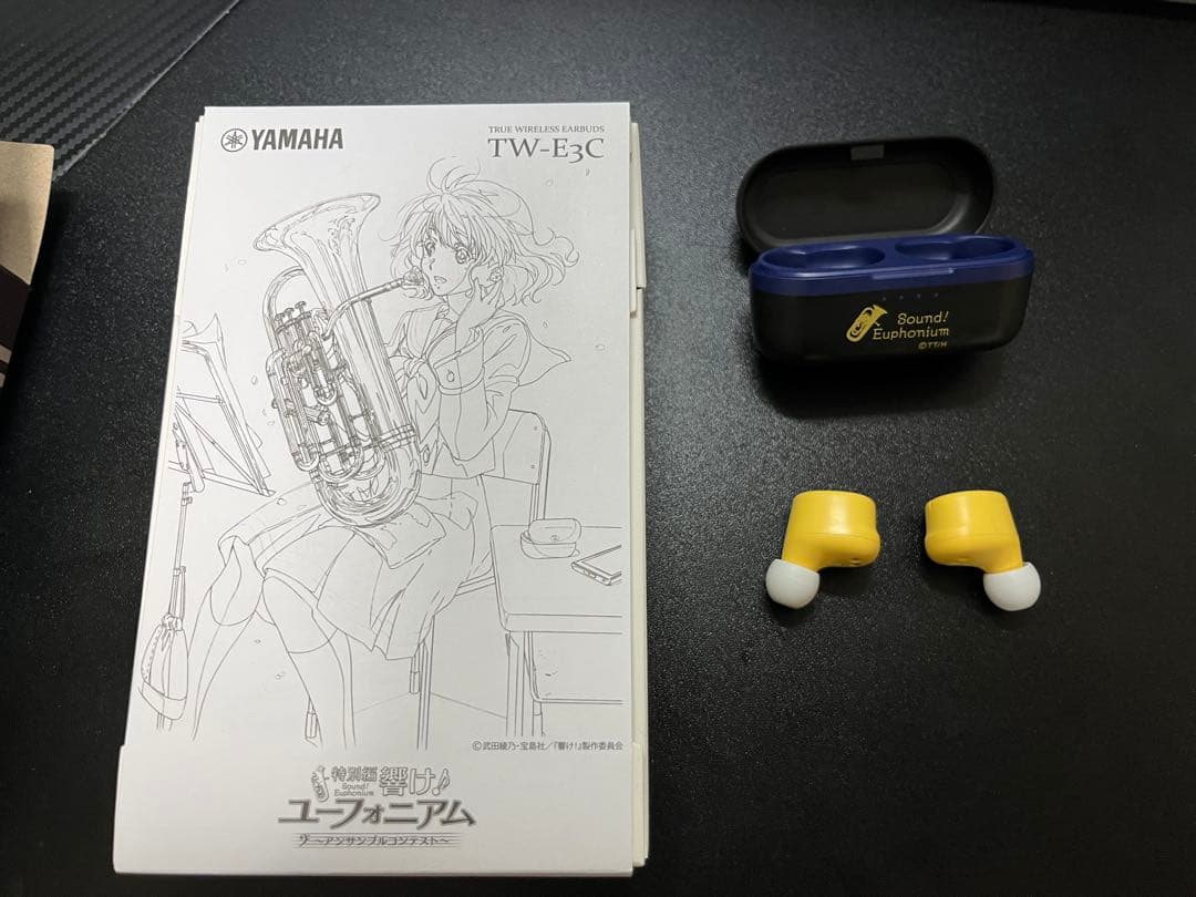 【イヤホン】YAMAHA TW-E3C黄前久美子オリジナルカラー