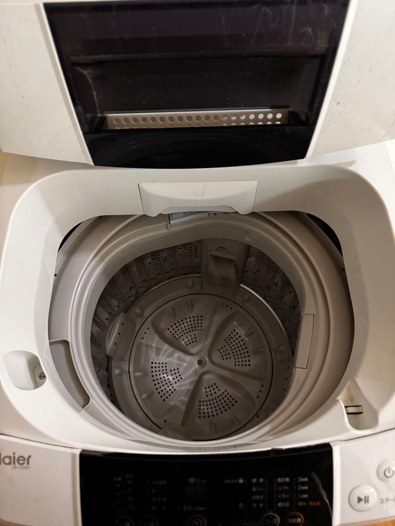 Haier 縦型洗濯機 5kg ホワイト