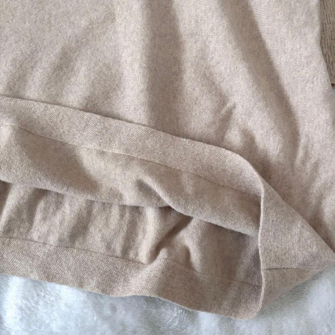 BEARDSLEY BIGニットワンピース　ベージュ　ビアズリー　チュニック