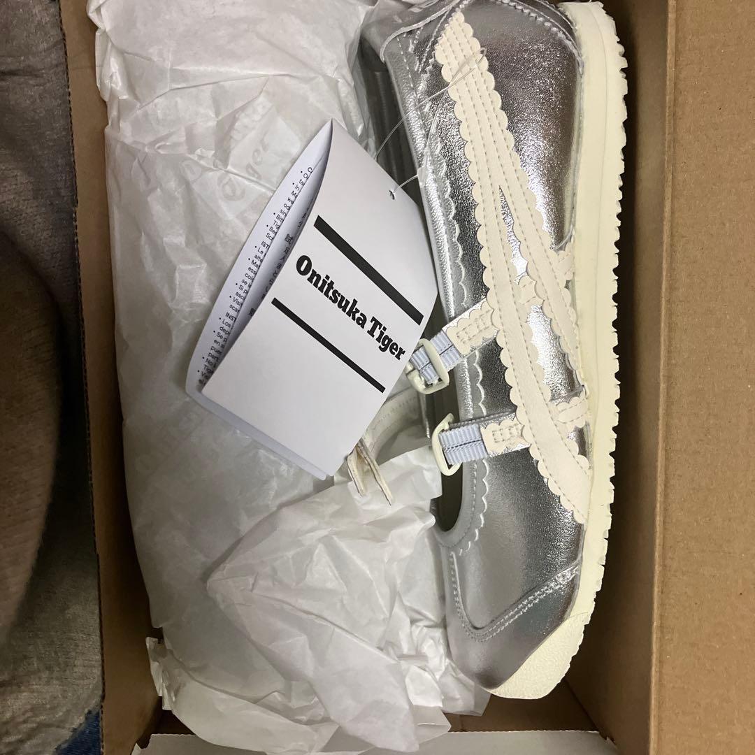 オニツカタイガー　MEXICO 66 TGRS バレエ　シルバー