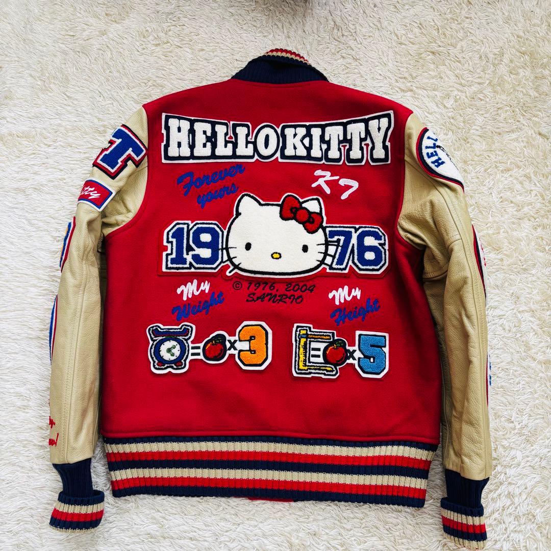 極美品　激レア　ハローキティ 30周年　スタジャン　サンリオ　ほぼデッドストック