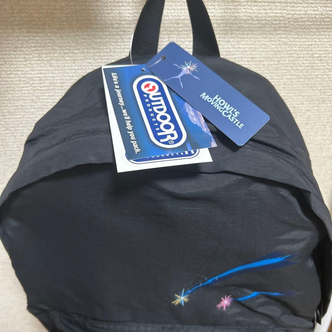 OUTDOORハウルの動く城コラボリュック（未使用タグ付き）