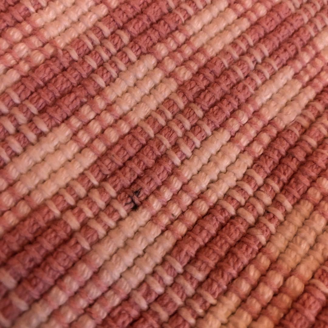 【即購入不可】ローラアシュレイ　インド綿　ラグ115センチ✖️180センチ