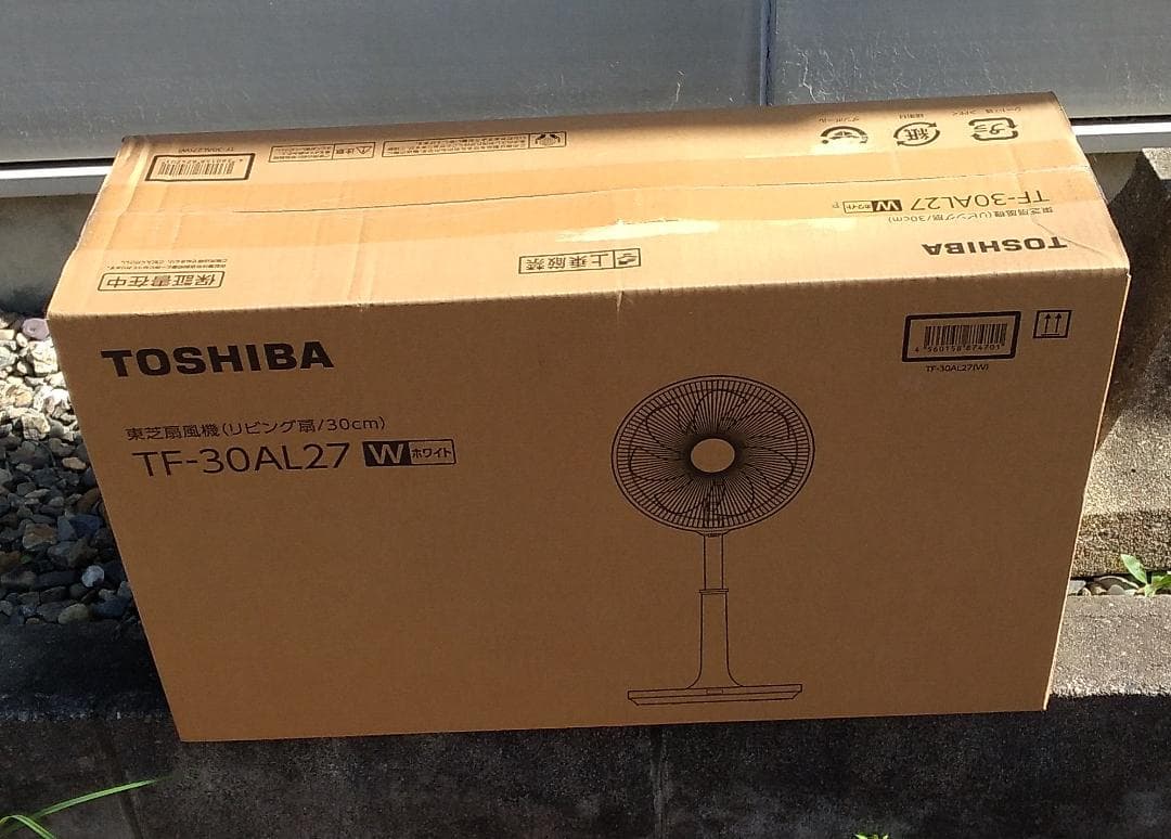 新品]TOSHIBA TF-30AL27 ホワイト 扇風機