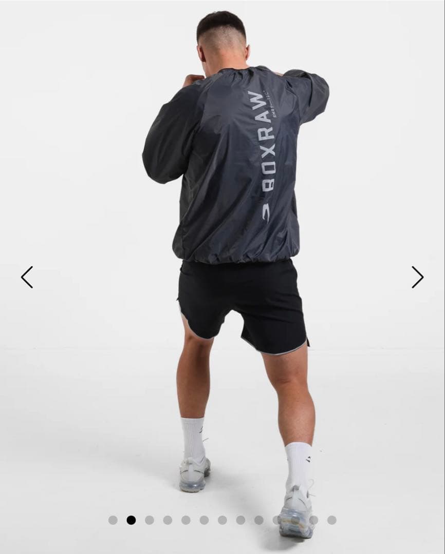 boxraw ジェナーロ・オーバーサイズ・ウィンドブレーカー・クルー