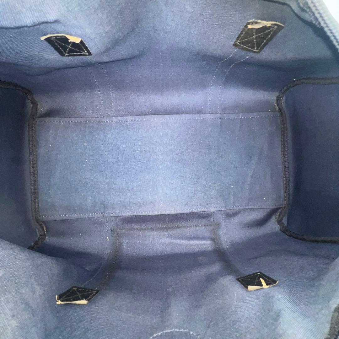 【美品】グッチ トラベルバッグ シェリーライン マイクロGG PVC 鍵タグ付