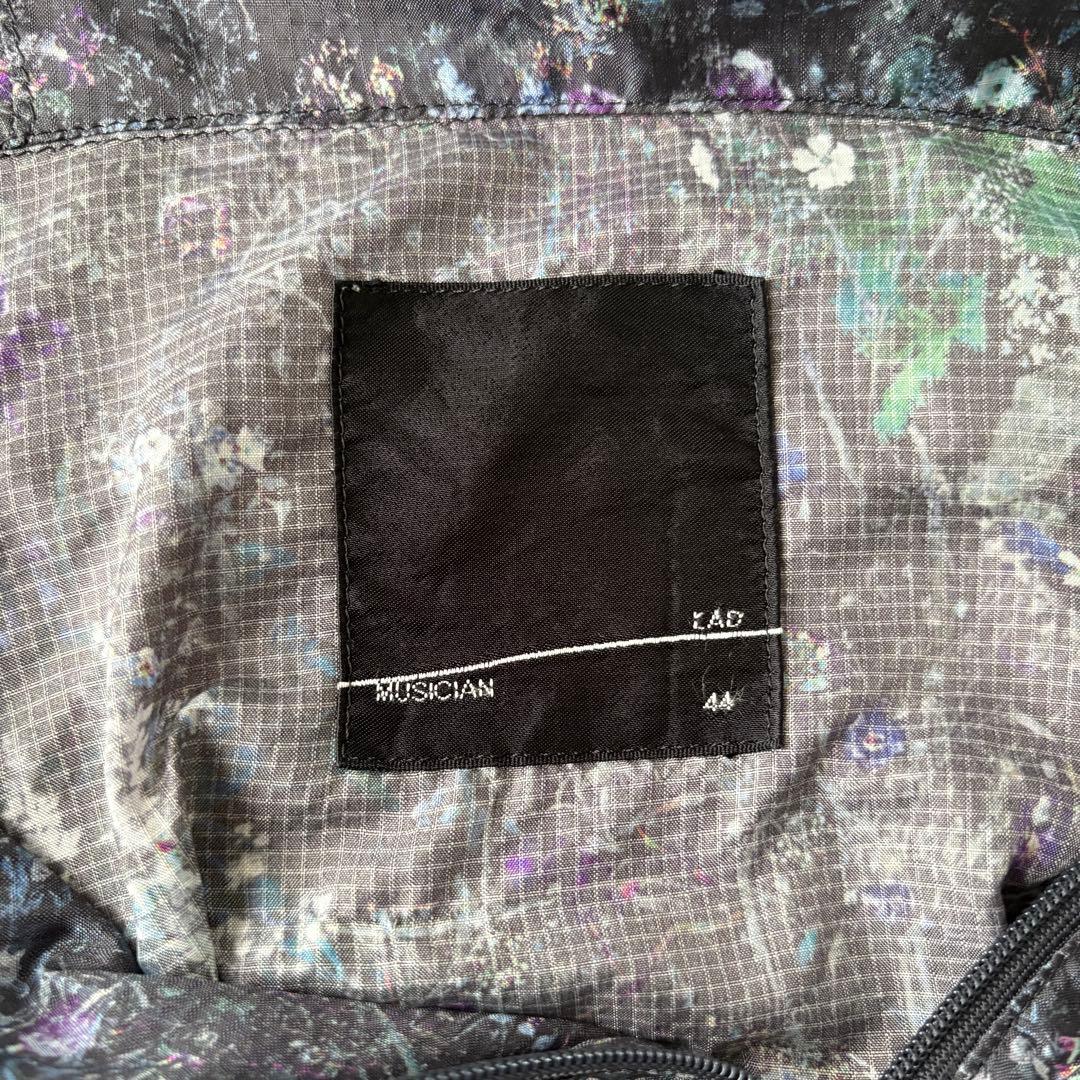 【タグ付新品】LAD MUSICIAN☆小花柄 ナイロンジャケット サイズ44