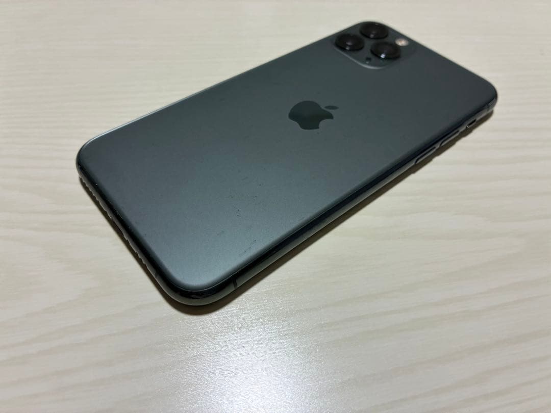 iPhone11Pro 64GB 83% ミッドナイトグリーン　美品