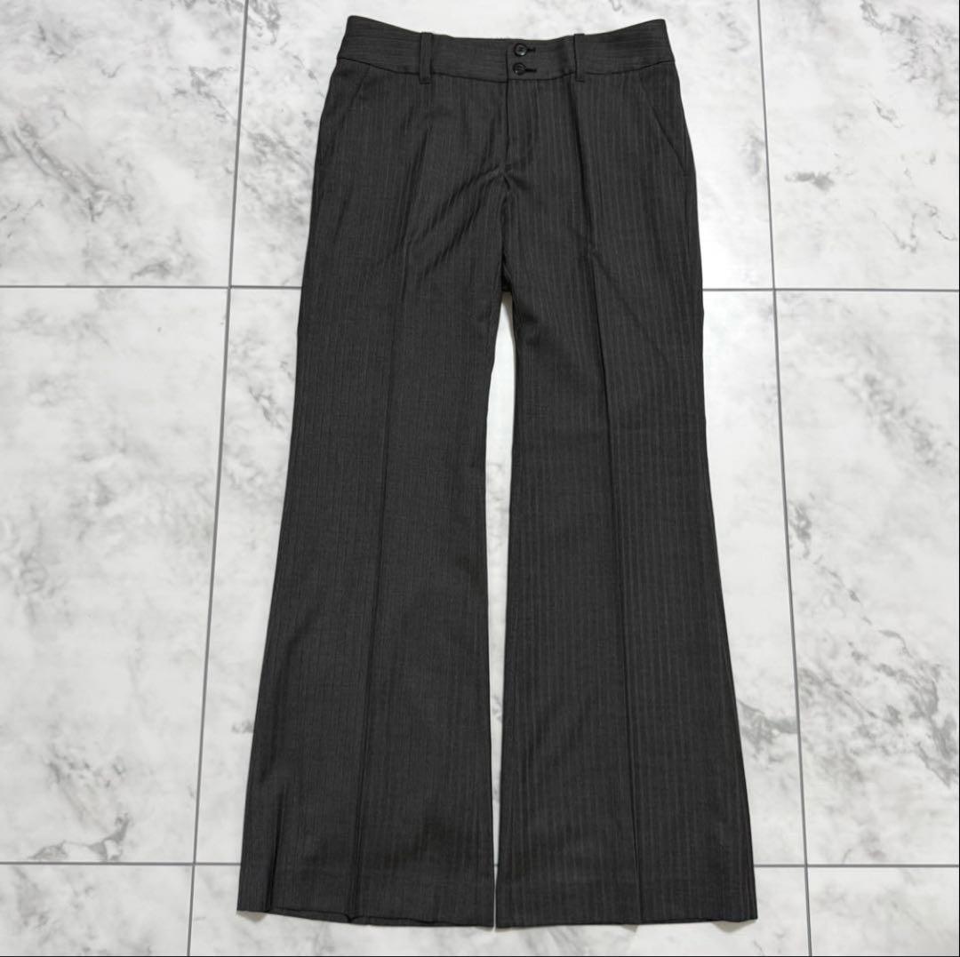 INDIVI インディヴィ パンツ スーツ　セットアップ　40 グレー