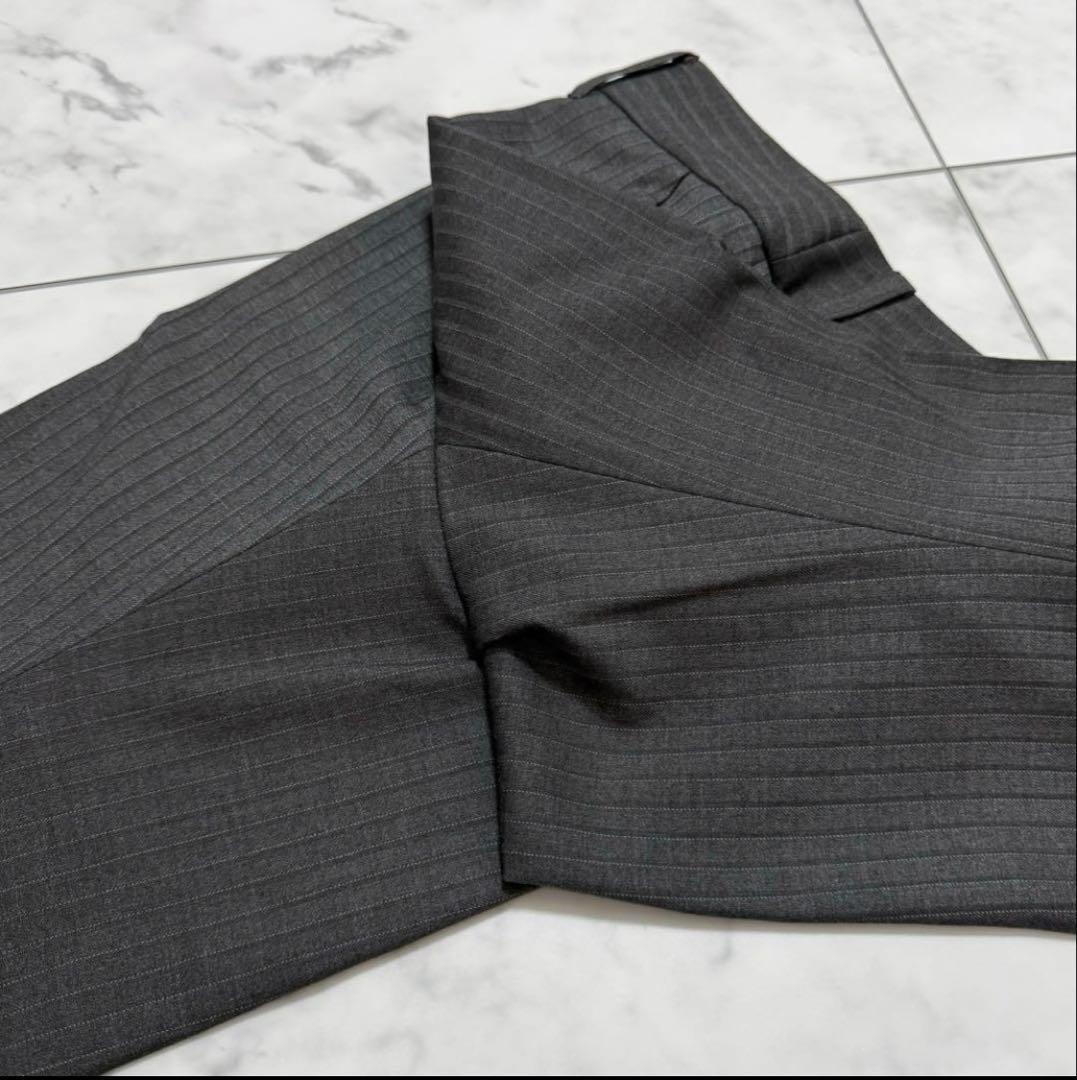 INDIVI インディヴィ パンツ スーツ　セットアップ　40 グレー