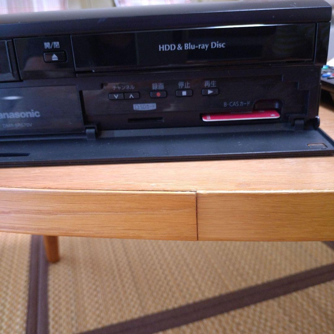 Ｐanasonic Ｂlu-ray DVD ビデオ一体型DMR-BR670Ｖ