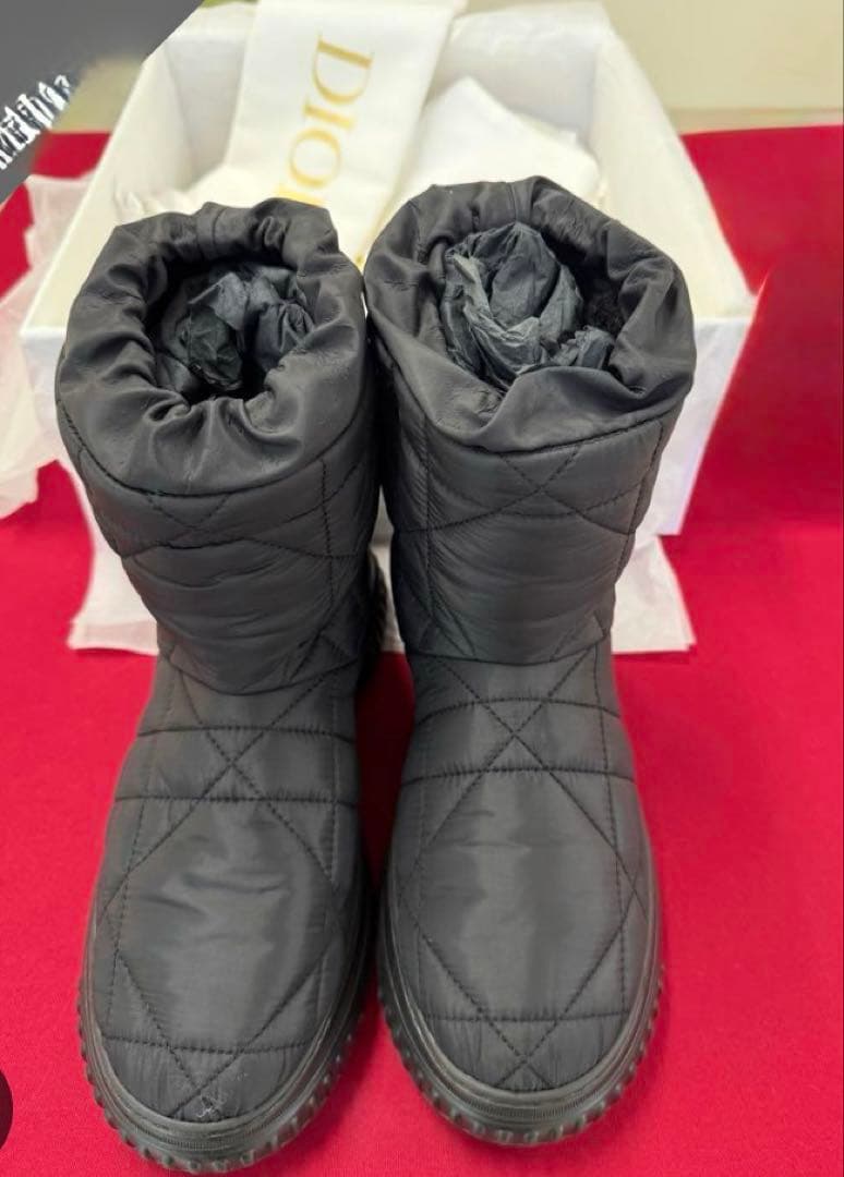 クリスチャンディオールブーツ24.5㌢