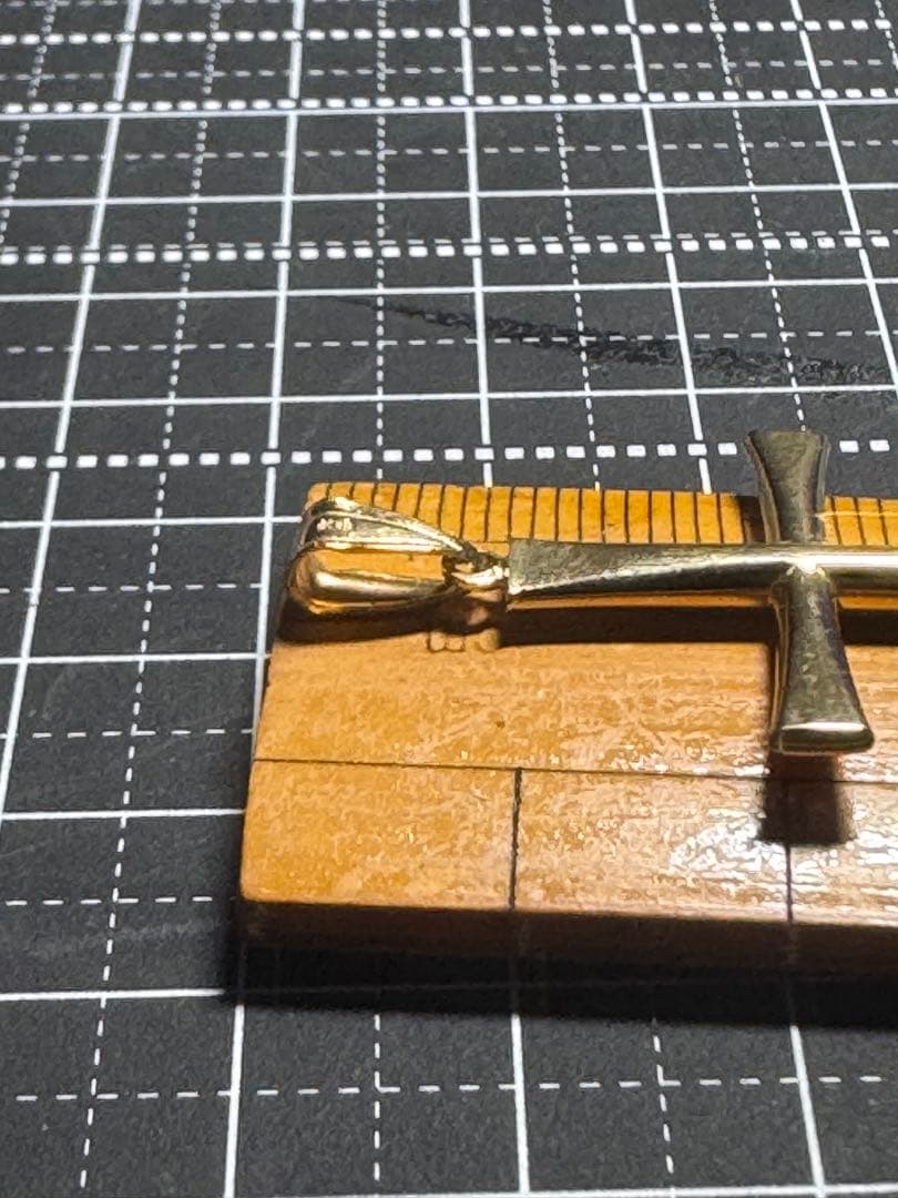 K18 十字架　クロス　ネックレストップ