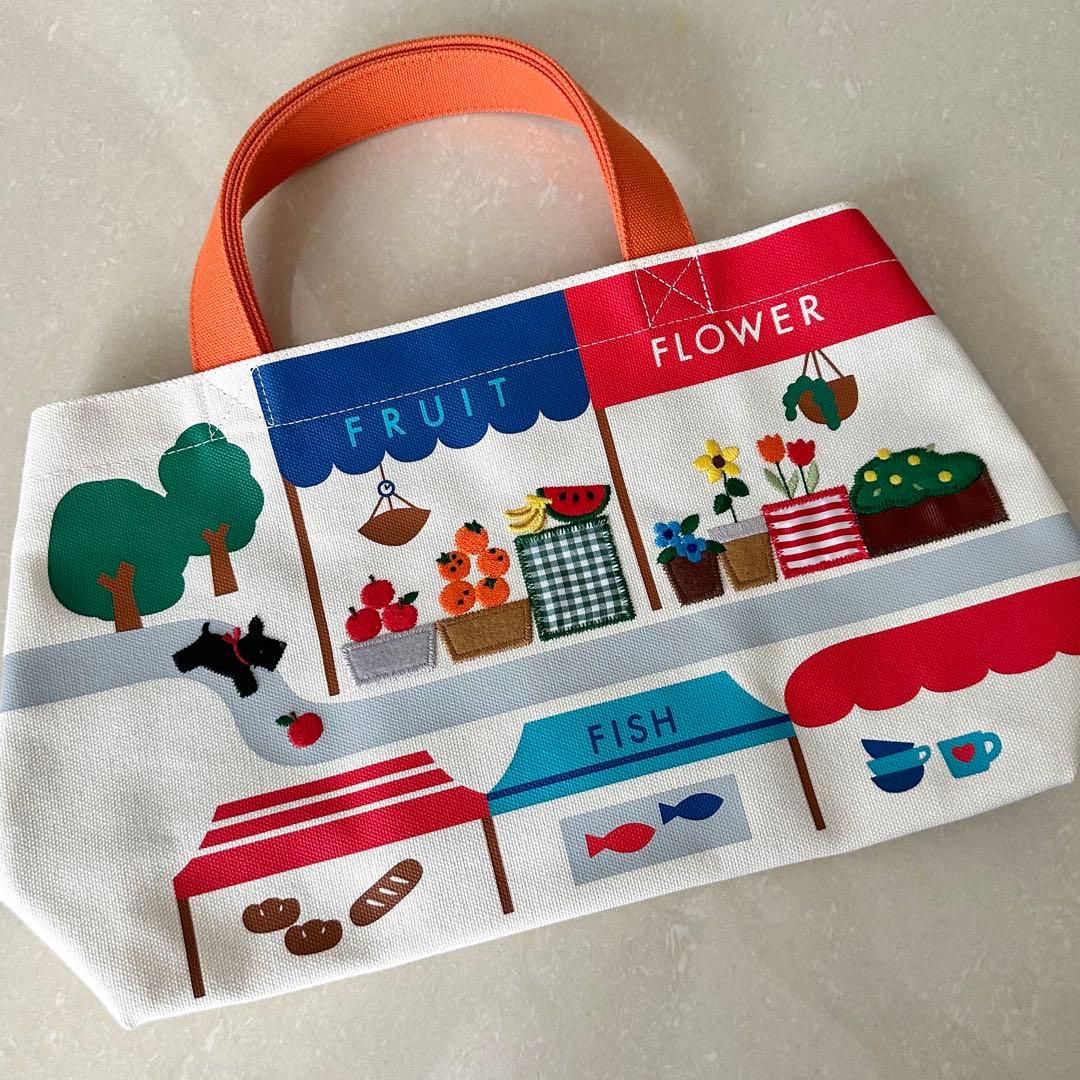 【新品未使用】familiar ファミリア 帆布バッグ