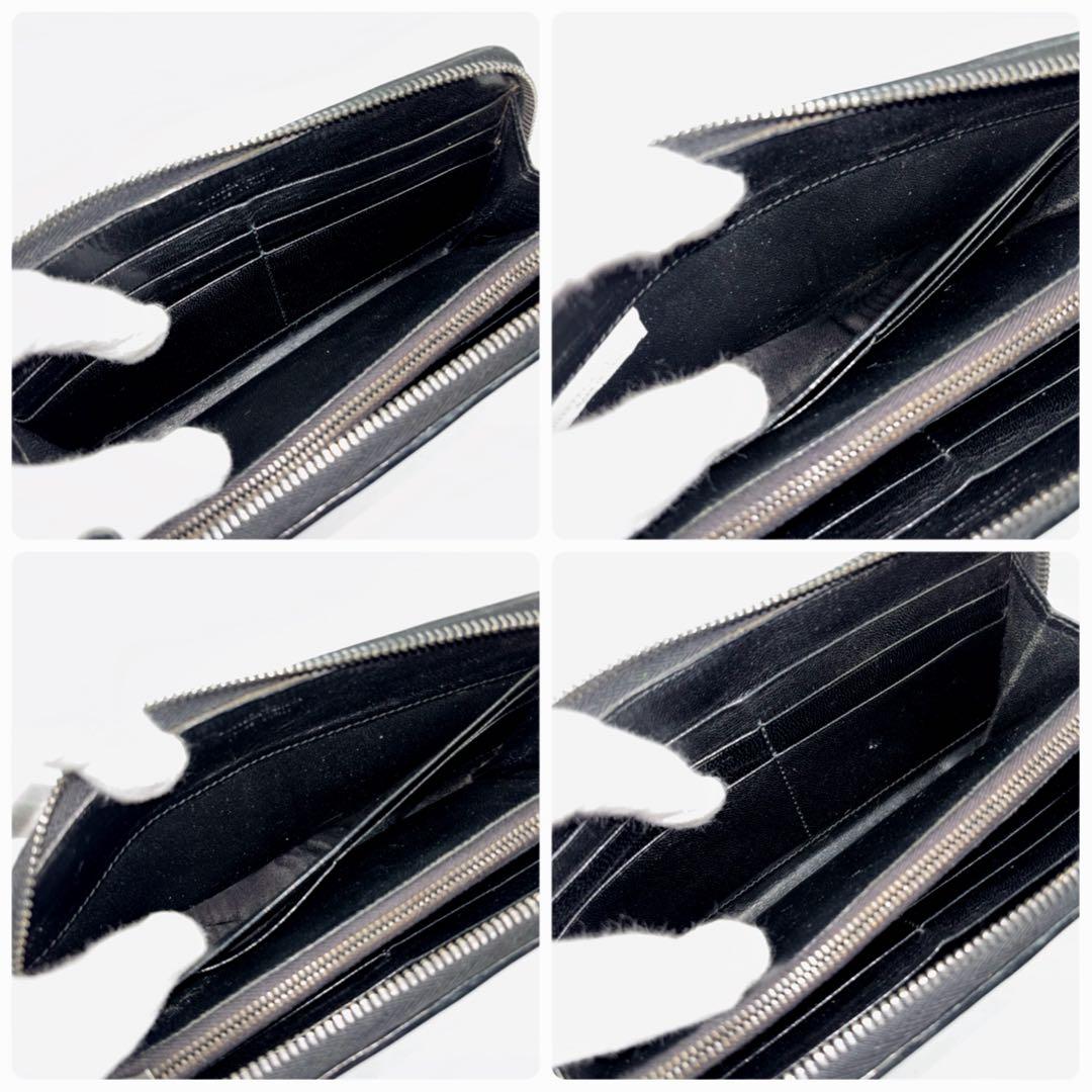 ✨美品✨　BOTTEGA VENETA ラウンドファスナー　イントレチャート