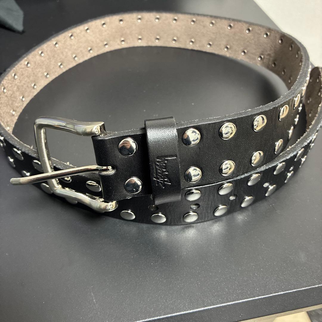小物 stussy 8 BALL STUDDED BELT
