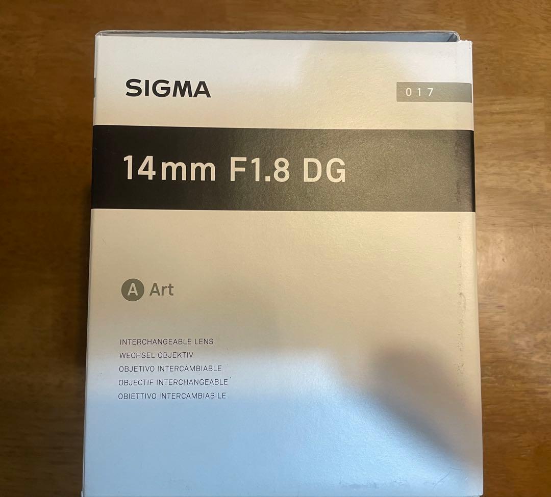【新品】14mm F1.8 DG HSM | Art / Lマウント