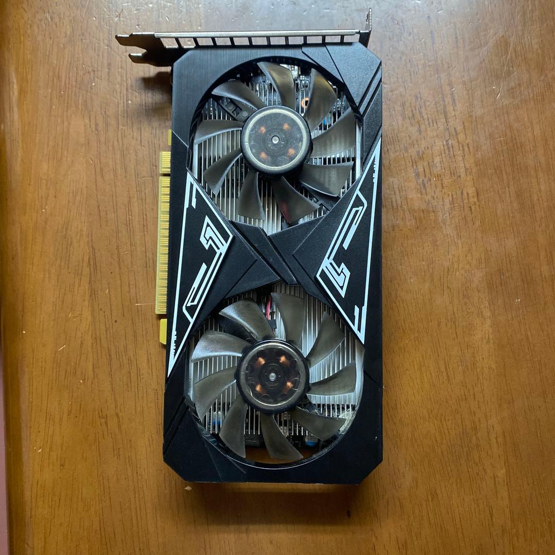 グラフィックボード デュアルファンGTX1650